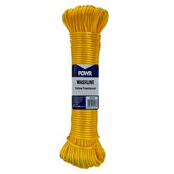 Washline Yellow Translucent 3mmx15mt