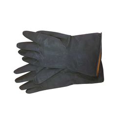 Gloves Builders Latex Black Rubber G018