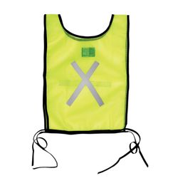 Bib Reflective Flu Lime V014y