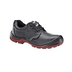 Shoe Safety Cobalt Oil/acid St/cap Black Sabs Size 4
