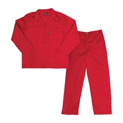 Continental Suite 2 Pce Poly/cot Red #52