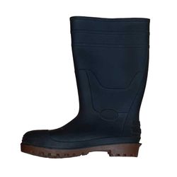 Gumboots Taurus Blk/coffee K/length Stc/msole Size 6 Disc