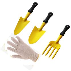 Hand Toolset Gardening 3pce With Gloves