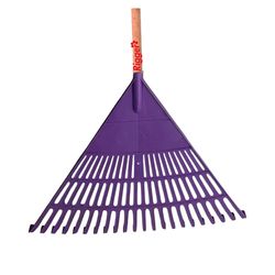 Rake Leaf Plastic Enzo Large (purple)