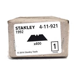 Blades Knife Blades Trim STANLEY 400/box H/uty 4-11-921