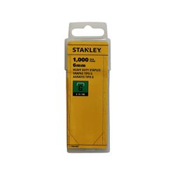 Staples STANLEY For H/d 6mm 1-tra704t