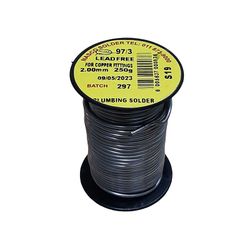 Solder Solid Core Reel 97/3 250gr