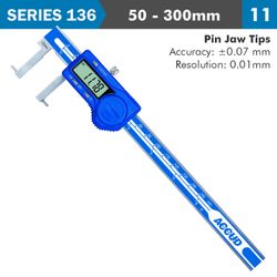 Dig. Caliper 50-300mm 0.06mm Acc. Inside . 0.01mm Res. S/steel