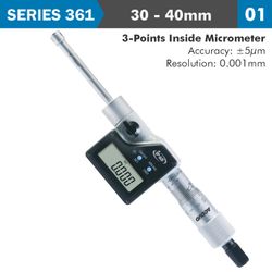 Dig. 3 .s Inside Micrometer 30-40mm 0.004mm Acc. 0.001mm Res.