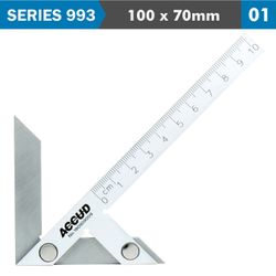Center Marking Gauge 100x70mm 0.15mm Acc. S/steel