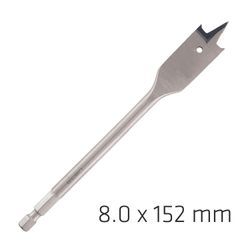 ALPEN Spade Bit 8mmx152mm