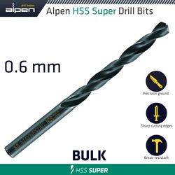 Hss Super Drill Bit 6.0mm Bulk