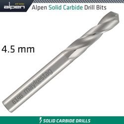 ALPEN Solid Carbide Drill Bit 4.5