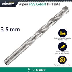 Hss Cobalt Drill Bit 3.5mm