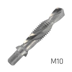 ALPEN Combination Tap Plw M10 1/4' Shank