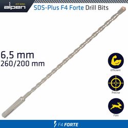 Sds + Bit 260 X 200mm 6.5mm Bulk