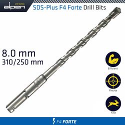 Sds + Bit 310 X 250mm 8mm Bulk