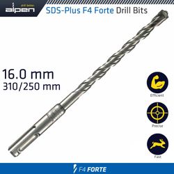 Sds + Bit 310 X 250mm 16mm Bulk