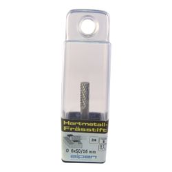 Tc Rotary Burr 6mm Cyl No Front Cut For Aluminium