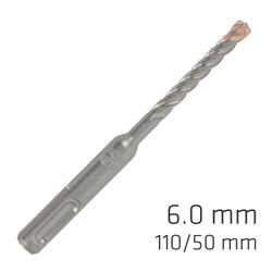 Force X 6.0 X 110/050 Sds-+ Rebar Drill Bit X4 Cutting Edges
