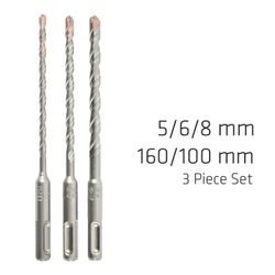 Sds + F4 5 6 8 X160mm 3 Pce Set