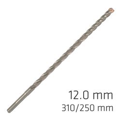 Force X 12.0 X 310/250 Sds-+ Rebar Drill Bit X4 Cutting Edges