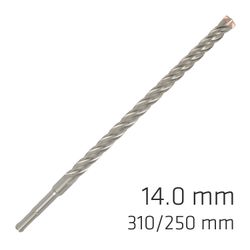 Force X 14.0 X 310/250 Sds-+ Rebar Drill Bit X4 Cutting Edges