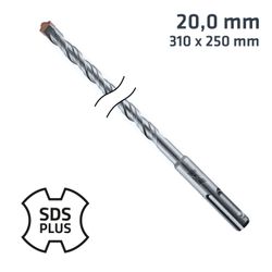 Sds + Drill Bit 310 X 250 20.0mm