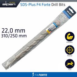 Sds + Drill Bit 310 X 250 22.0mm