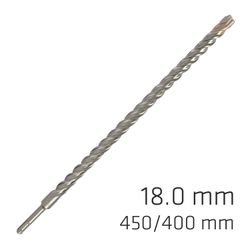 Force X 18.0 X 450/400 Sds-+ Rebar Drill Bit X4 Cutting Edges