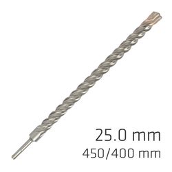 Force X 25.0 X 450/400 Sds-+ Rebar Drill Bit X4 Cutting Edges