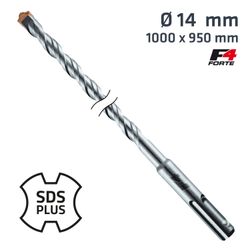 Sds + Hammer Bit 1000 X 950mm 14mm