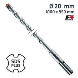 Sds + Hammer Bit 1000 X 950mm 20mm