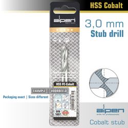 Cobalt Drill Bit Short Pouch 3.0mm
