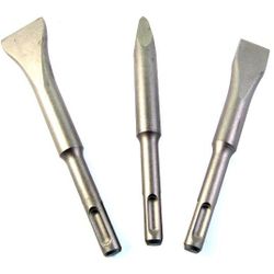 Sds Short Chisel Set Plastic Tube . X140mm Flat 20x140 Wide 30x140
