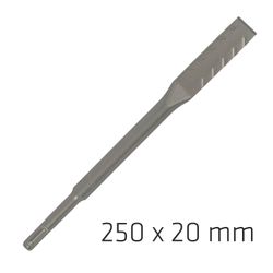 Demolisher + Flat Chisel 250x20 Sds-+