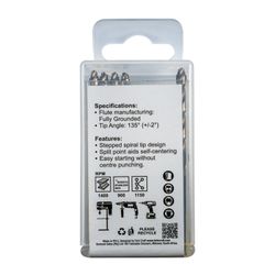 Precision-max Step Point 4.2mm Hss Drill 10 Pack