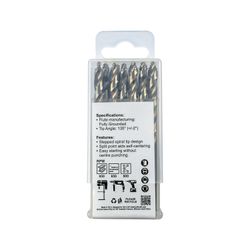 Precision-max Step Point 6.0mm Hss Drill 10 Pack