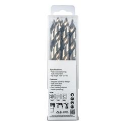 Precision-max Step Point 12.0mm Hss Dril 5 Pack