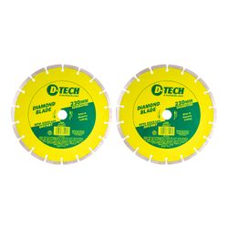 Diamond Blade Segmented Std. 230 X 22.23mm Bulk 2pc
