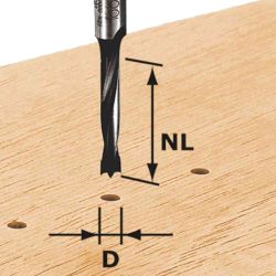 Dowel Drill Hw D10-30 Z