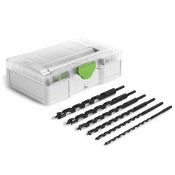 FESTOOL SYS3 S 76-SB CE-SORT/6 Auger Bit Set In Systainer³ S