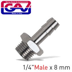 Hose Adaptor 1/4'm X 8mm