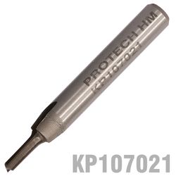 Straight Bit 1/8' (3.2mm) X 1/2' Cut Solid Carbide 2 Flute 1/4'shank