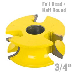 Full Bead/½ Round 3/4'