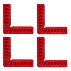 Plastic Square Abs 100x100x16mm 4pc