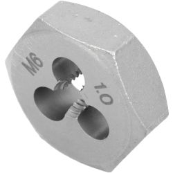 Die Carb.steel 6x1.00mm Carded