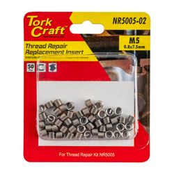Thread Repair Kit M5 X 0.8 X 1.5d Repl. Inserts For Nr5005