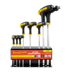 Ball . T Handle 8pc Hex Allen Key Set