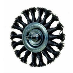 Twisted Wire Wheel Brush 75mm